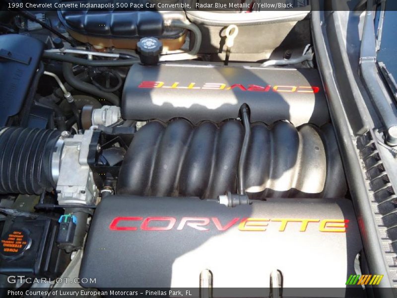  1998 Corvette Indianapolis 500 Pace Car Convertible Engine - 5.7 Liter OHV 16-Valve LS1 V8