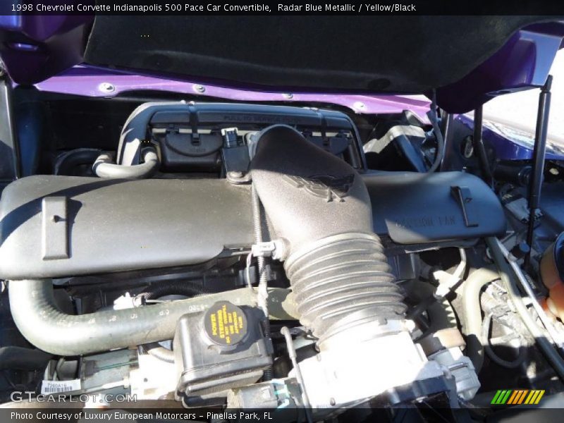  1998 Corvette Indianapolis 500 Pace Car Convertible Engine - 5.7 Liter OHV 16-Valve LS1 V8
