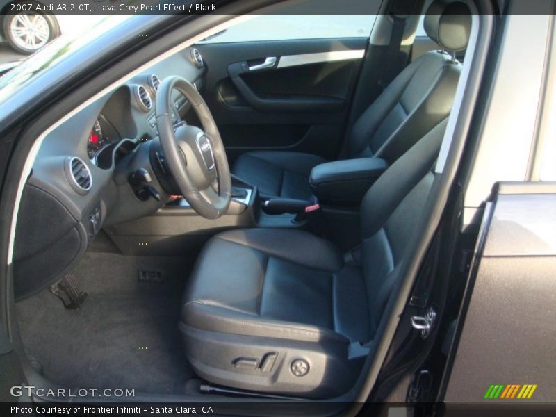  2007 A3 2.0T Black Interior