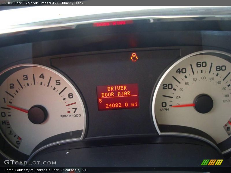 Black / Black 2008 Ford Explorer Limited 4x4