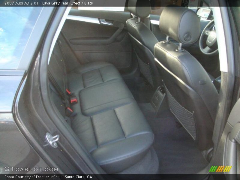 Lava Grey Pearl Effect / Black 2007 Audi A3 2.0T