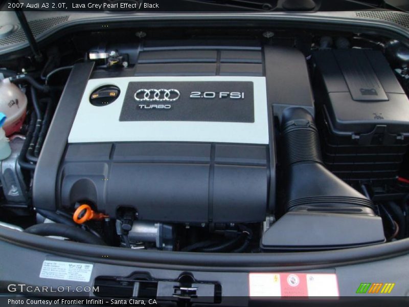  2007 A3 2.0T Engine - 2.0 Liter FSI Turbocharged DOHC 16-Valve 4 Cylinder