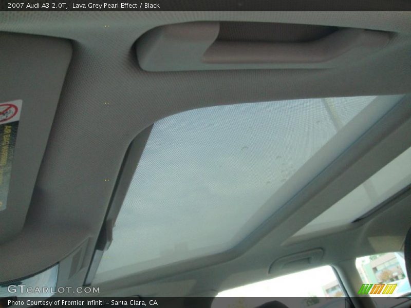 Lava Grey Pearl Effect / Black 2007 Audi A3 2.0T