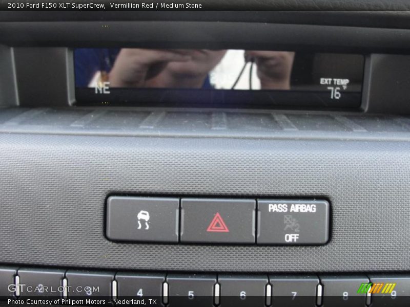 Vermillion Red / Medium Stone 2010 Ford F150 XLT SuperCrew