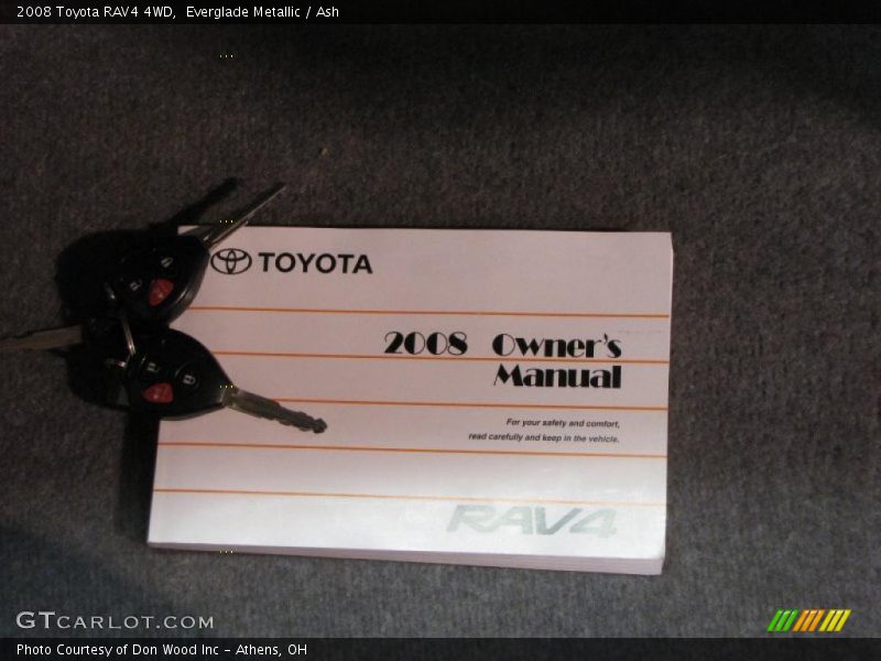 Everglade Metallic / Ash 2008 Toyota RAV4 4WD