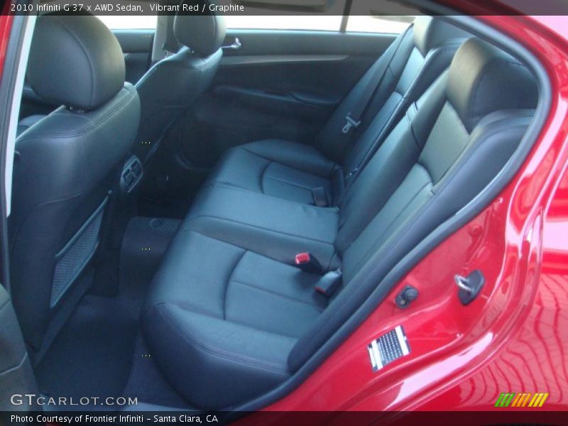  2010 G 37 x AWD Sedan Graphite Interior