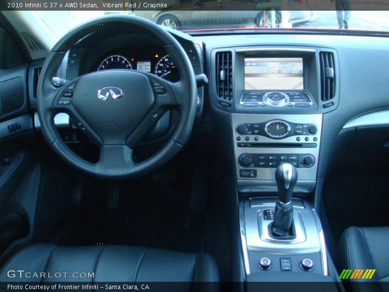 Controls of 2010 G 37 x AWD Sedan