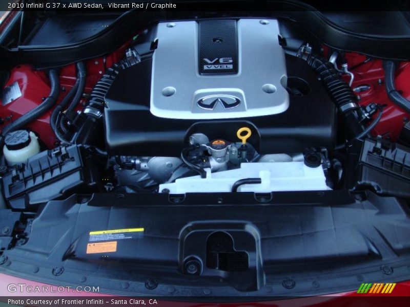  2010 G 37 x AWD Sedan Engine - 3.7 Liter DOHC 24-Valve CVTCS V6