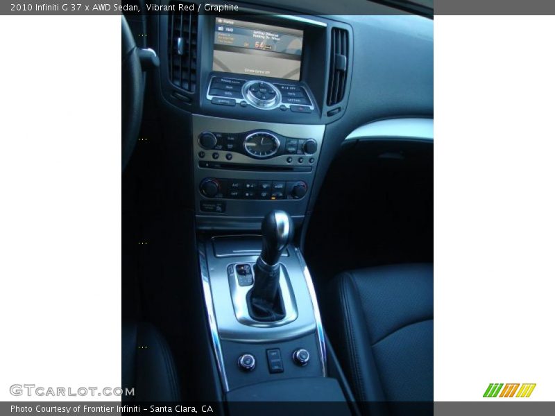 Vibrant Red / Graphite 2010 Infiniti G 37 x AWD Sedan