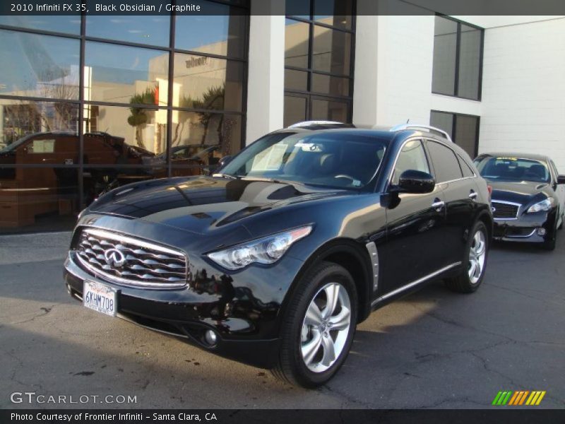 Black Obsidian / Graphite 2010 Infiniti FX 35