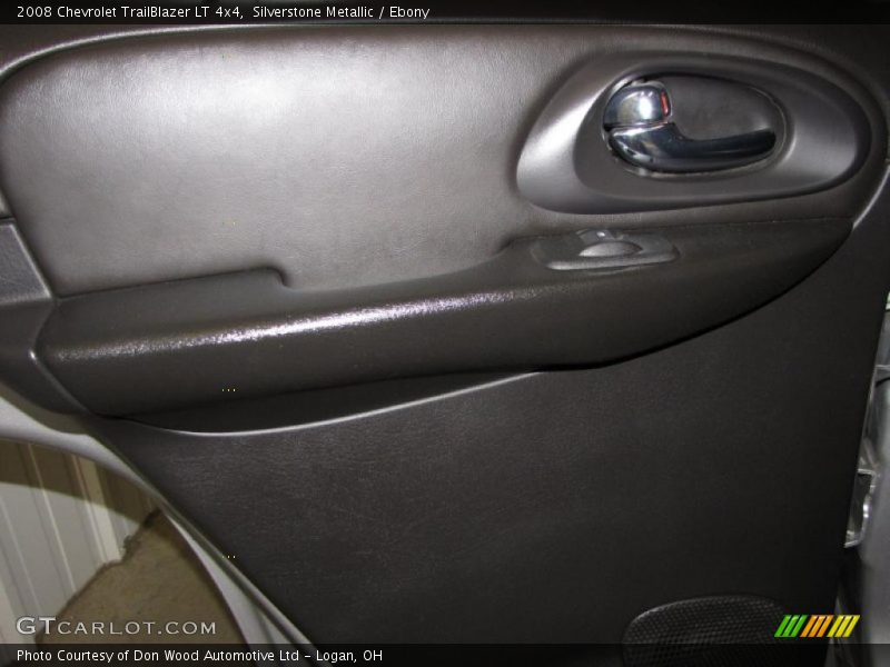 Silverstone Metallic / Ebony 2008 Chevrolet TrailBlazer LT 4x4