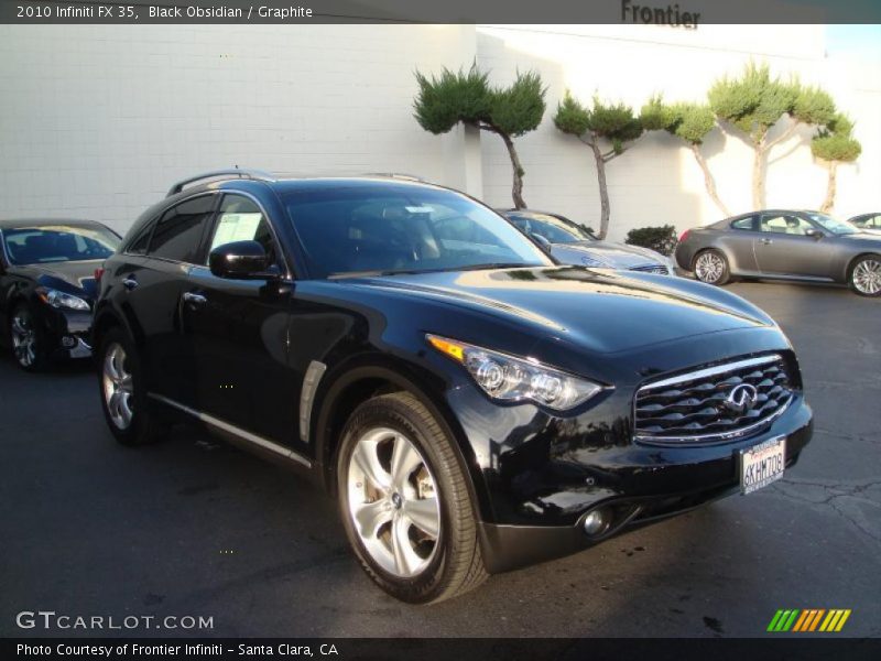 Black Obsidian / Graphite 2010 Infiniti FX 35