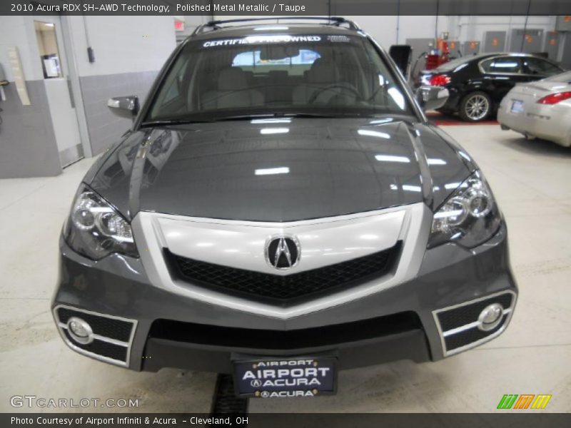 Polished Metal Metallic / Taupe 2010 Acura RDX SH-AWD Technology