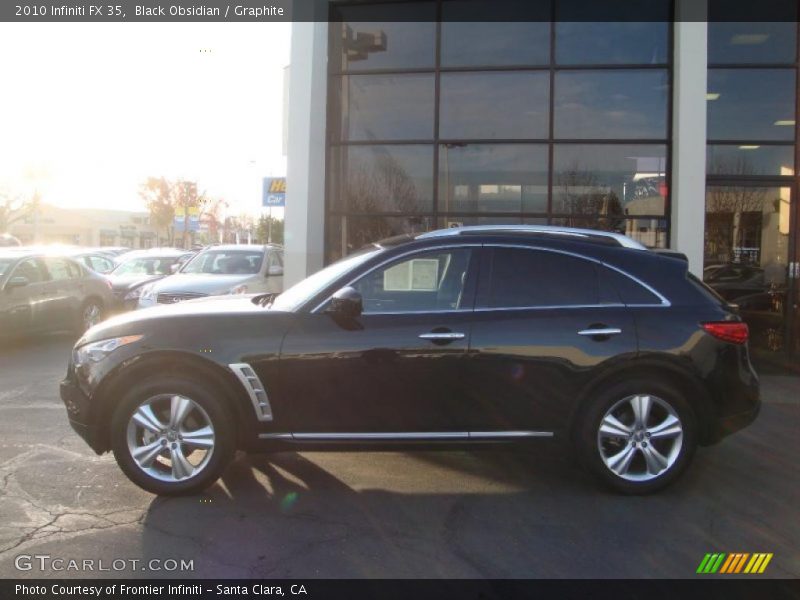 Black Obsidian / Graphite 2010 Infiniti FX 35