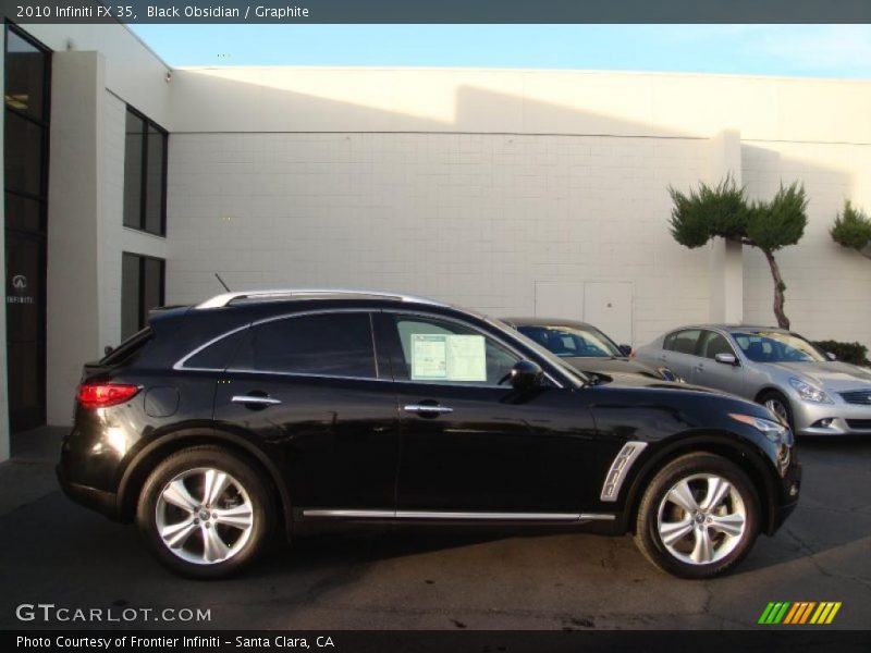 Black Obsidian / Graphite 2010 Infiniti FX 35