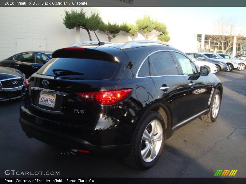 Black Obsidian / Graphite 2010 Infiniti FX 35