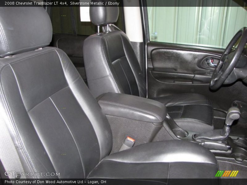 Silverstone Metallic / Ebony 2008 Chevrolet TrailBlazer LT 4x4