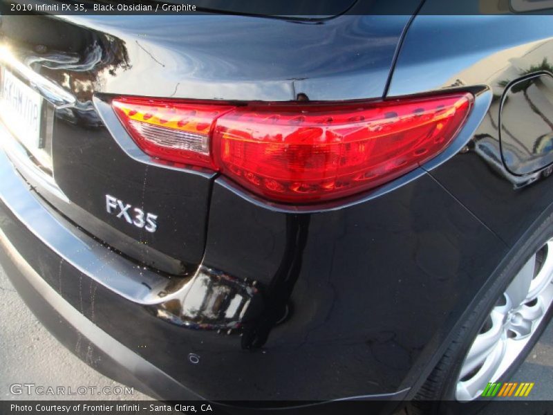 Black Obsidian / Graphite 2010 Infiniti FX 35