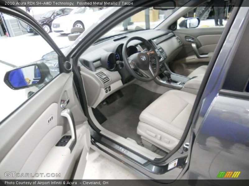 2010 RDX SH-AWD Technology Taupe Interior