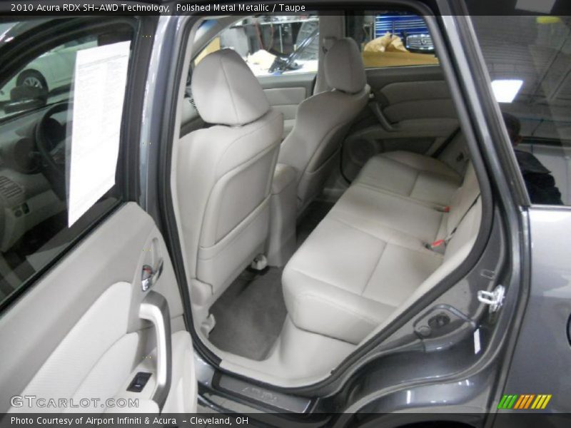  2010 RDX SH-AWD Technology Taupe Interior