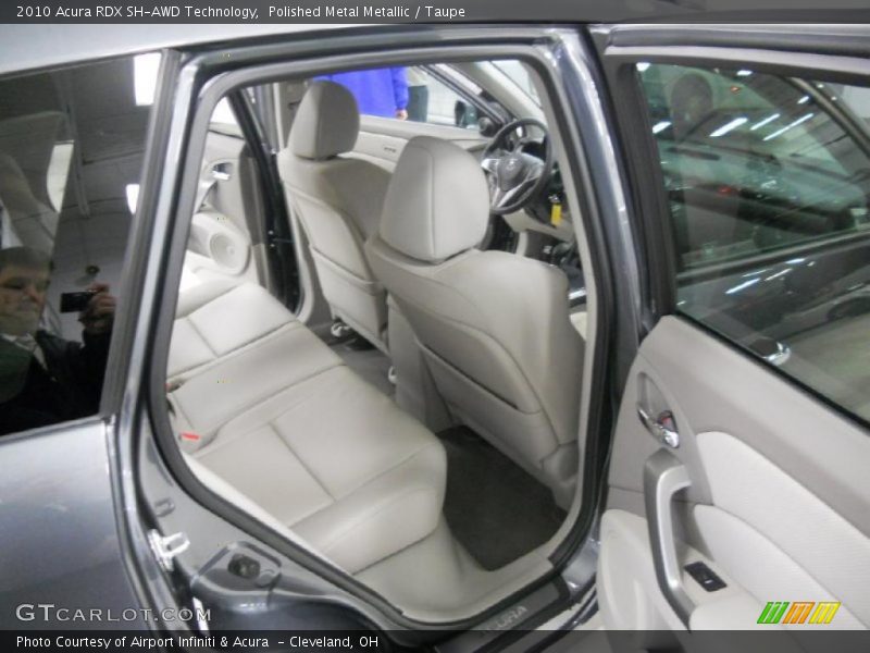 Polished Metal Metallic / Taupe 2010 Acura RDX SH-AWD Technology
