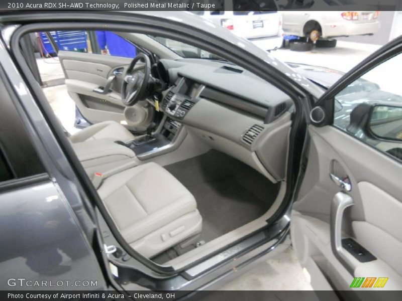 Polished Metal Metallic / Taupe 2010 Acura RDX SH-AWD Technology
