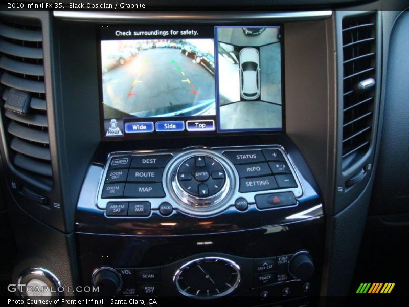 Controls of 2010 FX 35