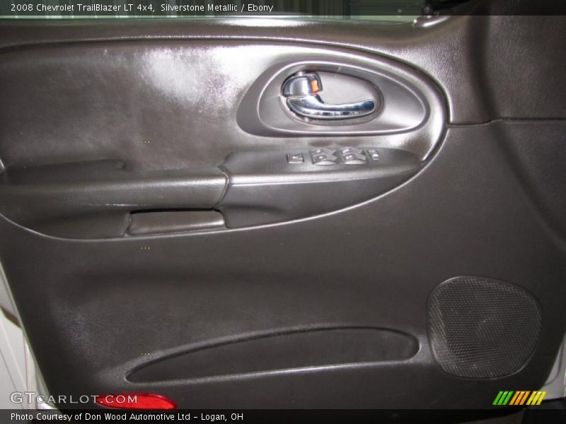 Silverstone Metallic / Ebony 2008 Chevrolet TrailBlazer LT 4x4