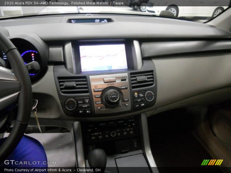 Dashboard of 2010 RDX SH-AWD Technology
