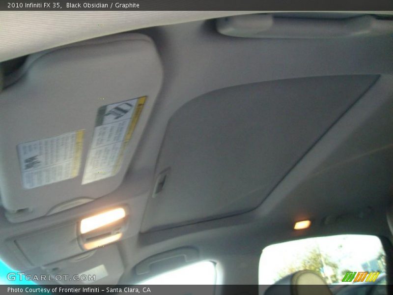 Black Obsidian / Graphite 2010 Infiniti FX 35