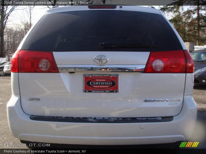 Natural White / Stone 2008 Toyota Sienna Limited AWD