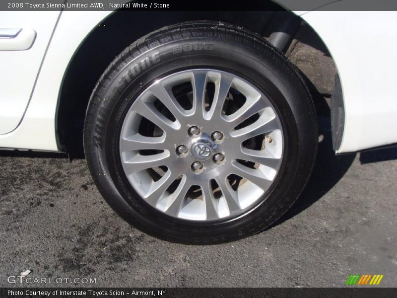 Natural White / Stone 2008 Toyota Sienna Limited AWD