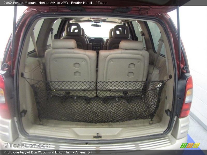 Redfire Metallic / Taupe 2002 Pontiac Montana MontanaVision AWD