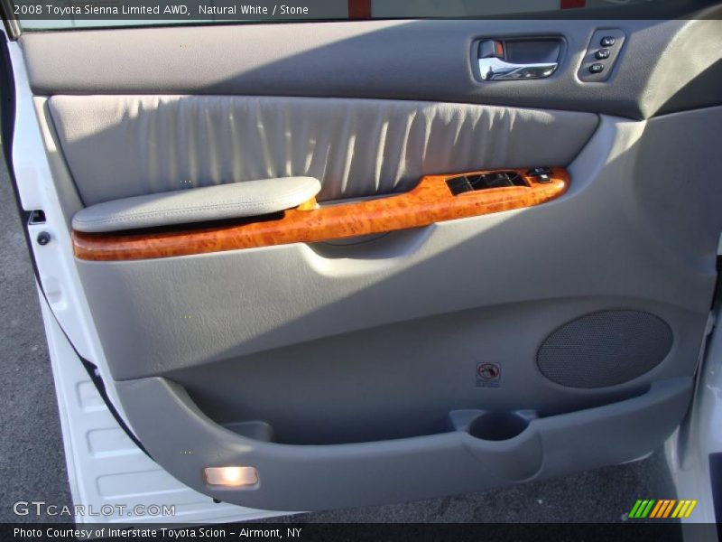 Natural White / Stone 2008 Toyota Sienna Limited AWD