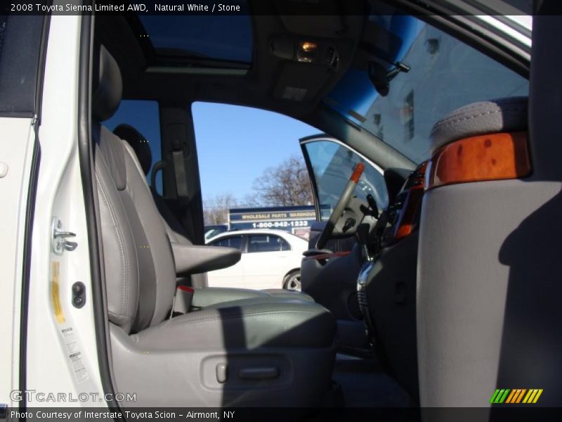 Natural White / Stone 2008 Toyota Sienna Limited AWD