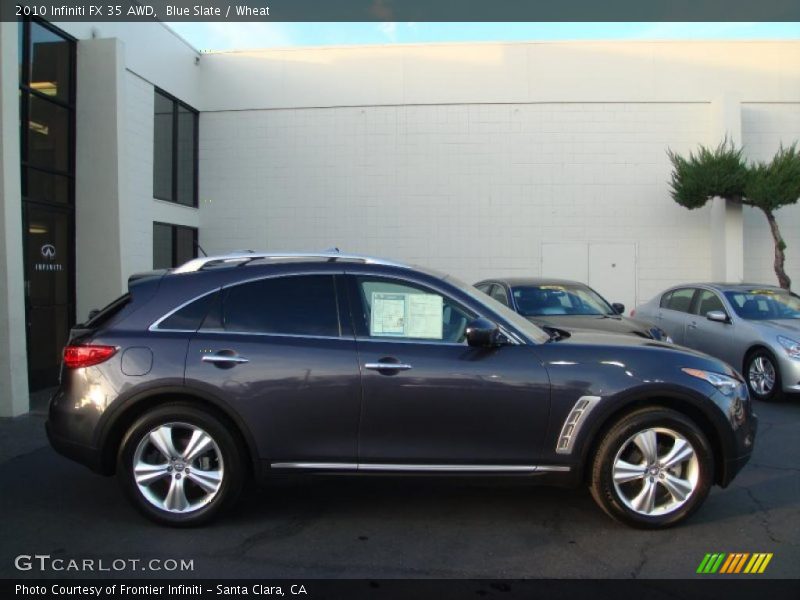 Blue Slate / Wheat 2010 Infiniti FX 35 AWD