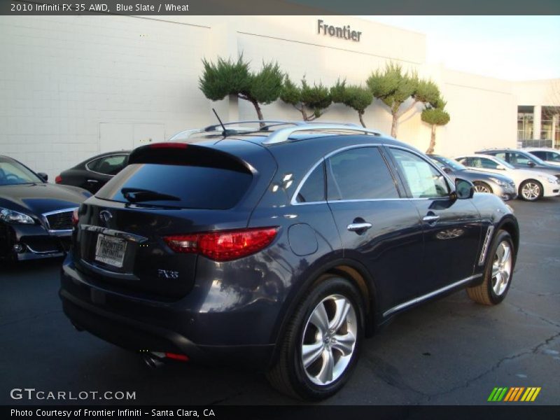 Blue Slate / Wheat 2010 Infiniti FX 35 AWD
