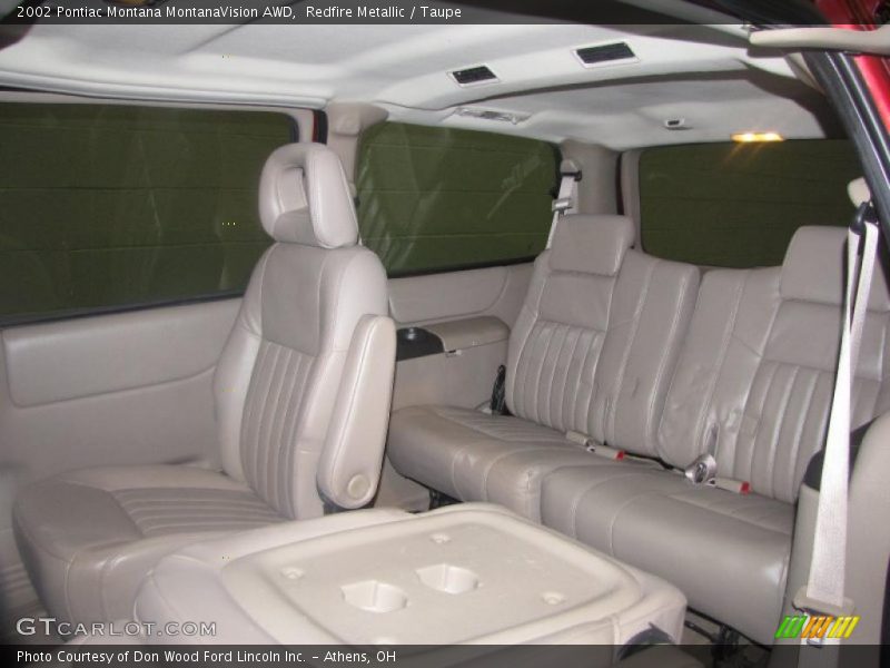 Redfire Metallic / Taupe 2002 Pontiac Montana MontanaVision AWD