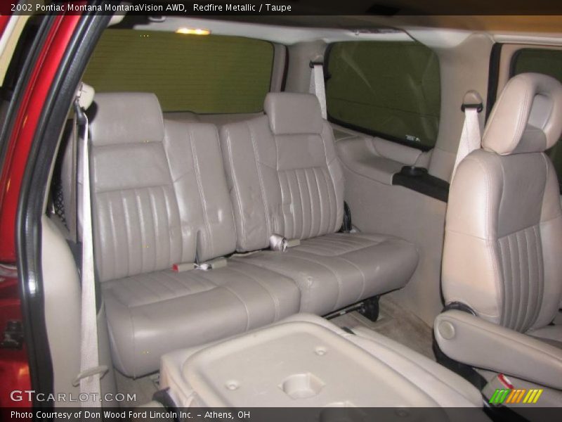 Redfire Metallic / Taupe 2002 Pontiac Montana MontanaVision AWD