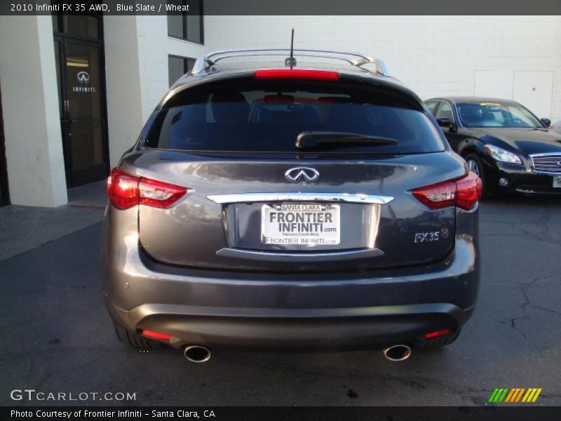 Blue Slate / Wheat 2010 Infiniti FX 35 AWD