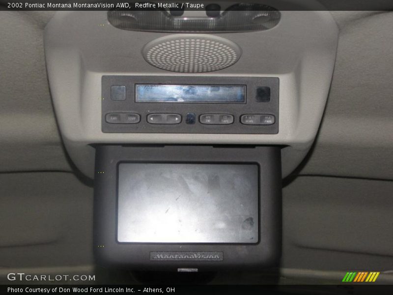 Redfire Metallic / Taupe 2002 Pontiac Montana MontanaVision AWD