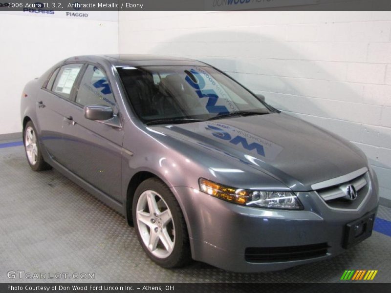 Anthracite Metallic / Ebony 2006 Acura TL 3.2