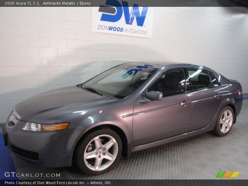 Anthracite Metallic / Ebony 2006 Acura TL 3.2