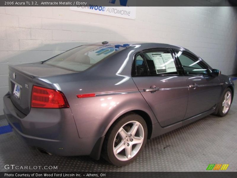 Anthracite Metallic / Ebony 2006 Acura TL 3.2