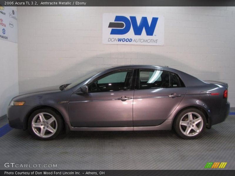 Anthracite Metallic / Ebony 2006 Acura TL 3.2