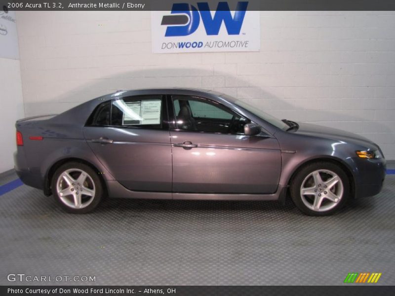 Anthracite Metallic / Ebony 2006 Acura TL 3.2