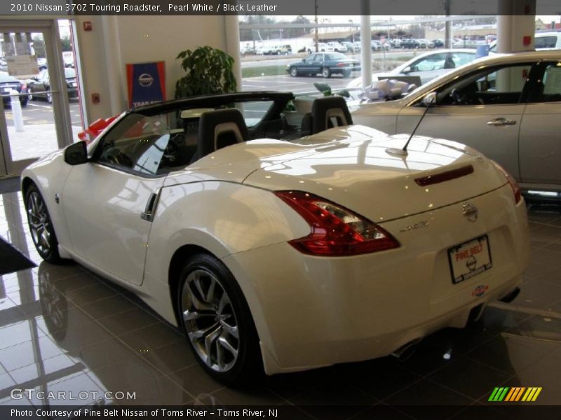 Pearl White / Black Leather 2010 Nissan 370Z Touring Roadster