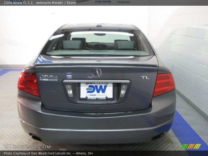 Anthracite Metallic / Ebony 2006 Acura TL 3.2