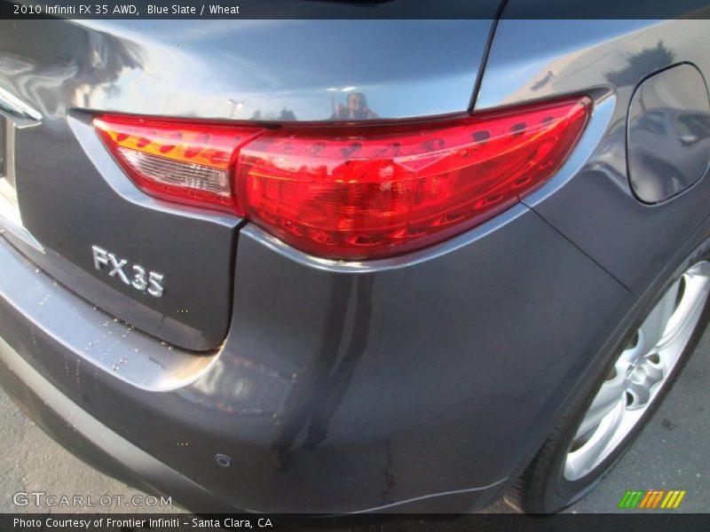 Blue Slate / Wheat 2010 Infiniti FX 35 AWD