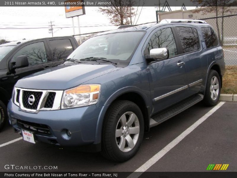 Lakeshore Slate Blue / Almond 2011 Nissan Armada SL 4WD